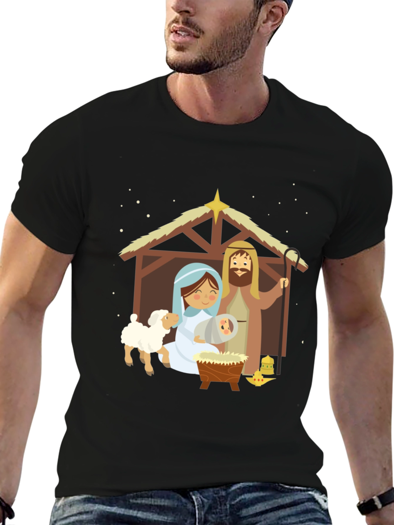 Nativity Scene Graphic Tee