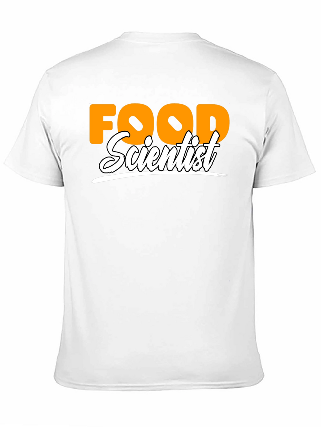Food Scientist Graphic T-Shirt - Black Crew Neck