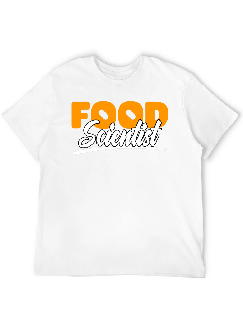 Food Scientist Graphic T-Shirt - Black Crew Neck