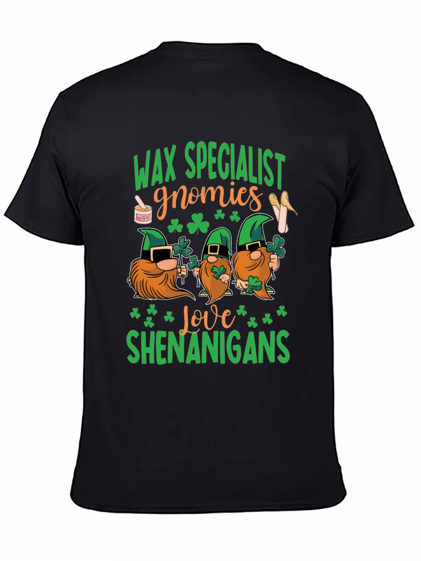 Wax Specialist Gnomies St. Patricks Day T-Shirt