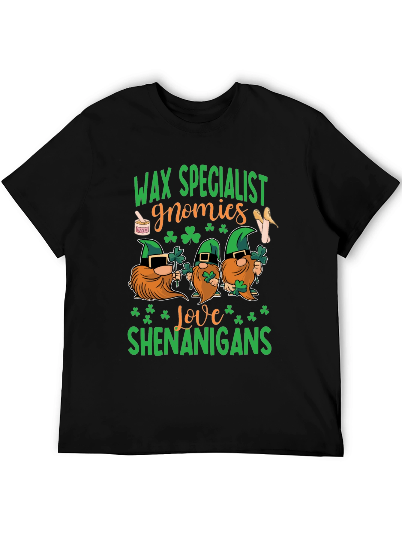 Wax Specialist Gnomies St. Patricks Day T-Shirt