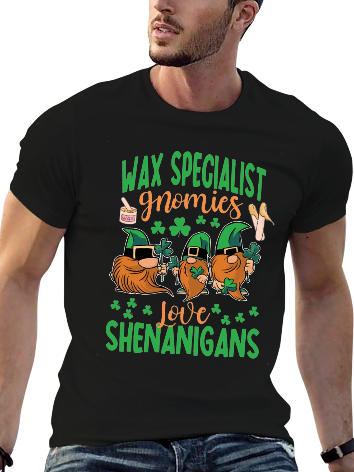 Wax Specialist Gnomies St. Patricks Day T-Shirt