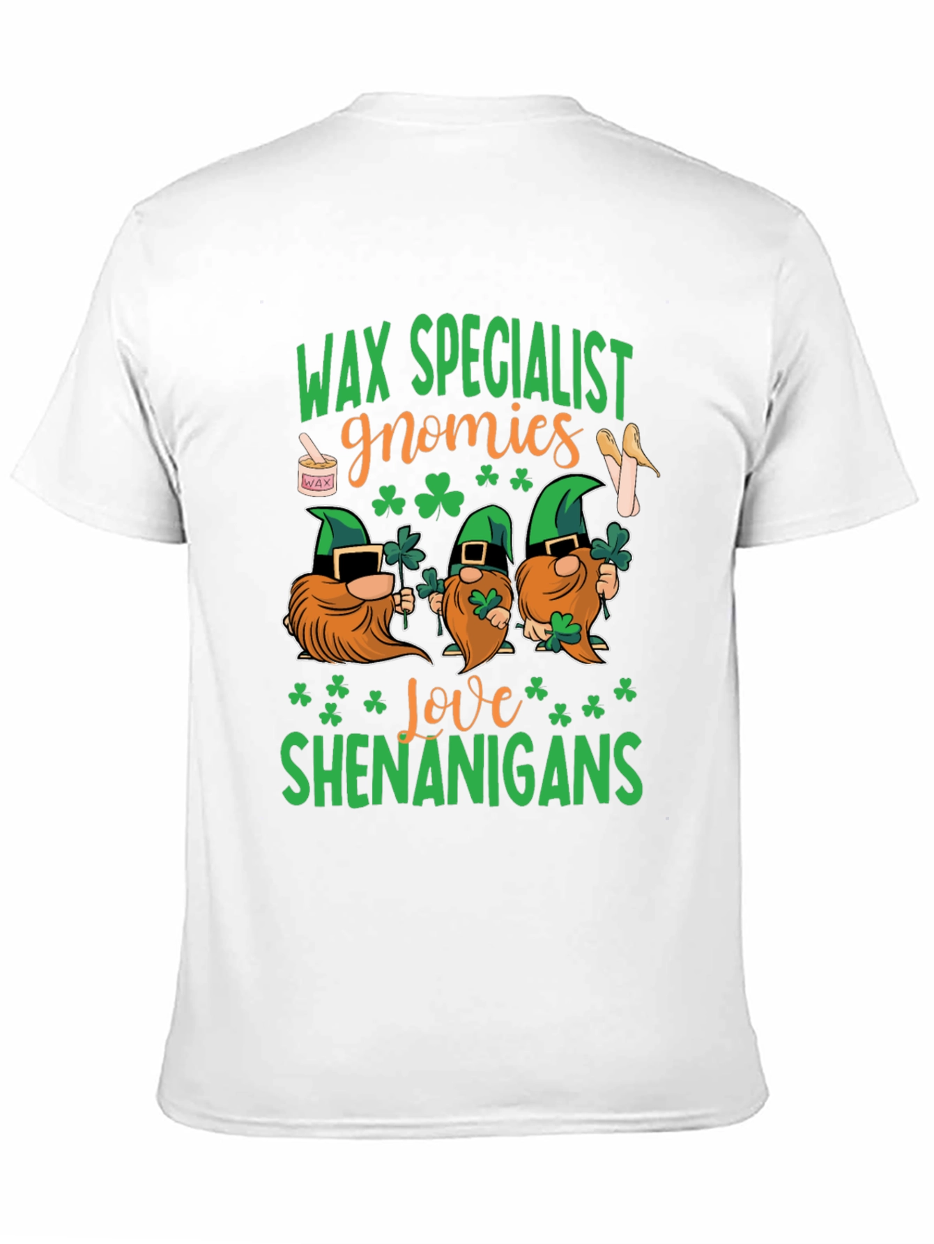 Wax Specialist Gnomies St. Patricks Day T-Shirt