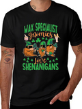Wax Specialist Gnomies St. Patricks Day T-Shirt