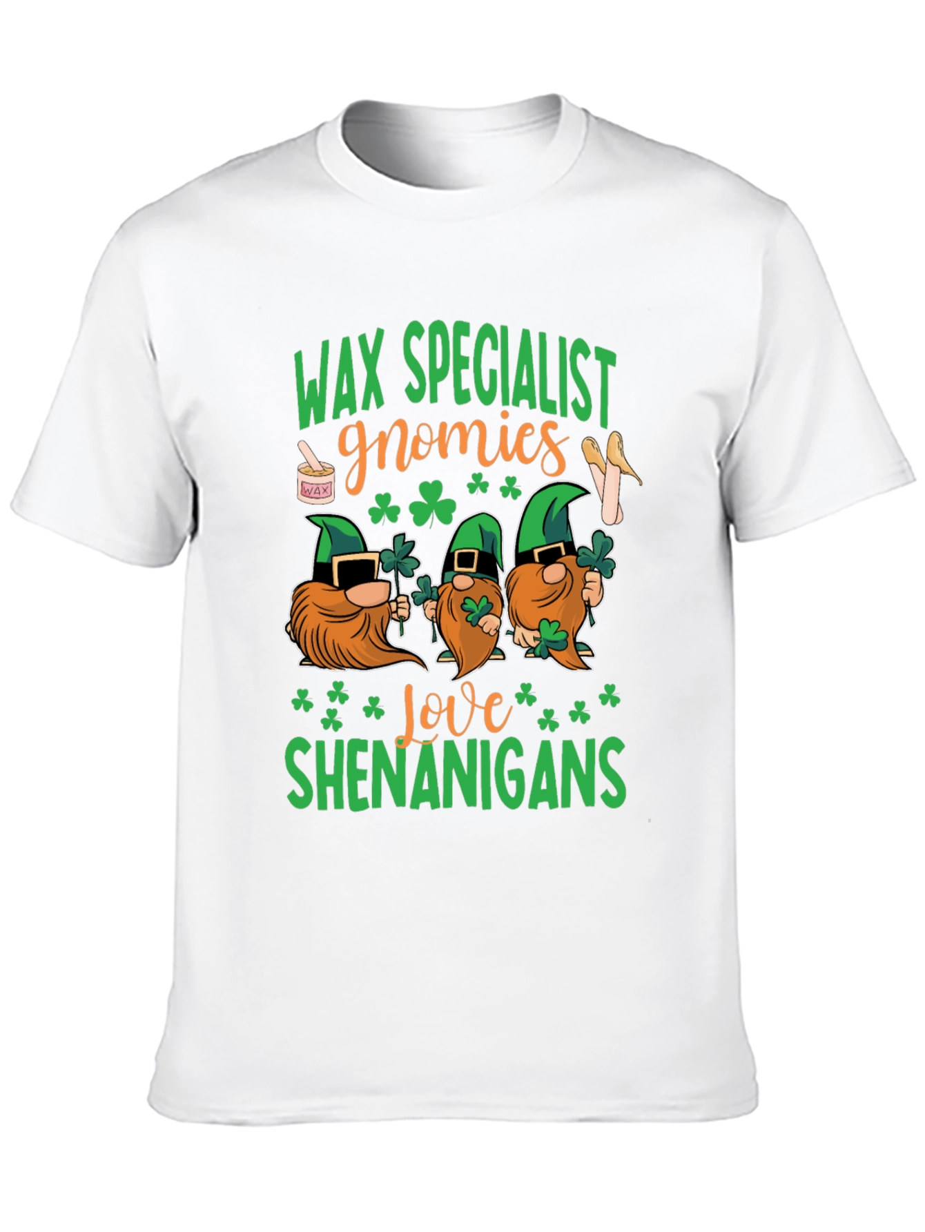 Wax Specialist Gnomies St. Patricks Day T-Shirt