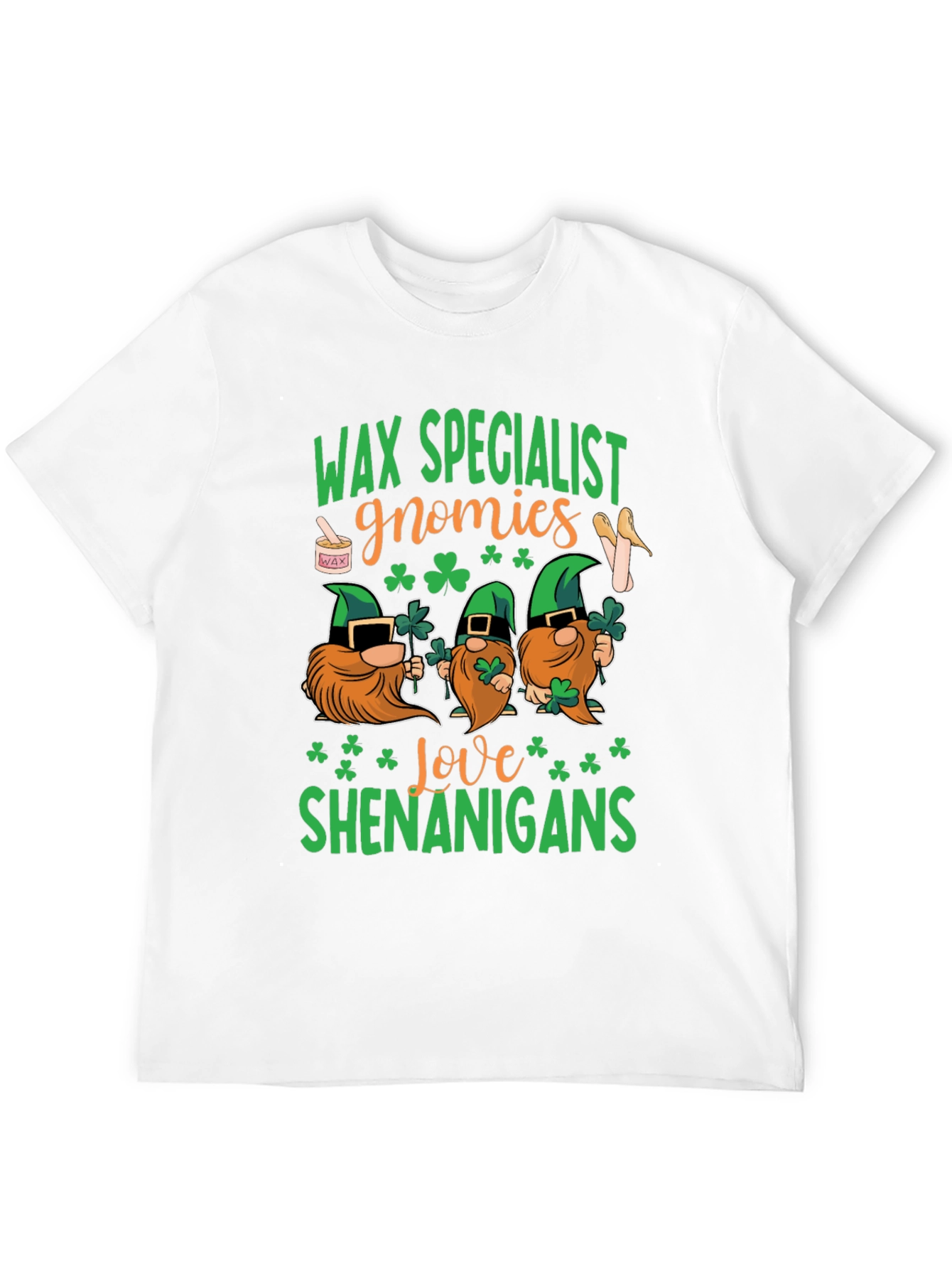 Wax Specialist Gnomies St. Patricks Day T-Shirt