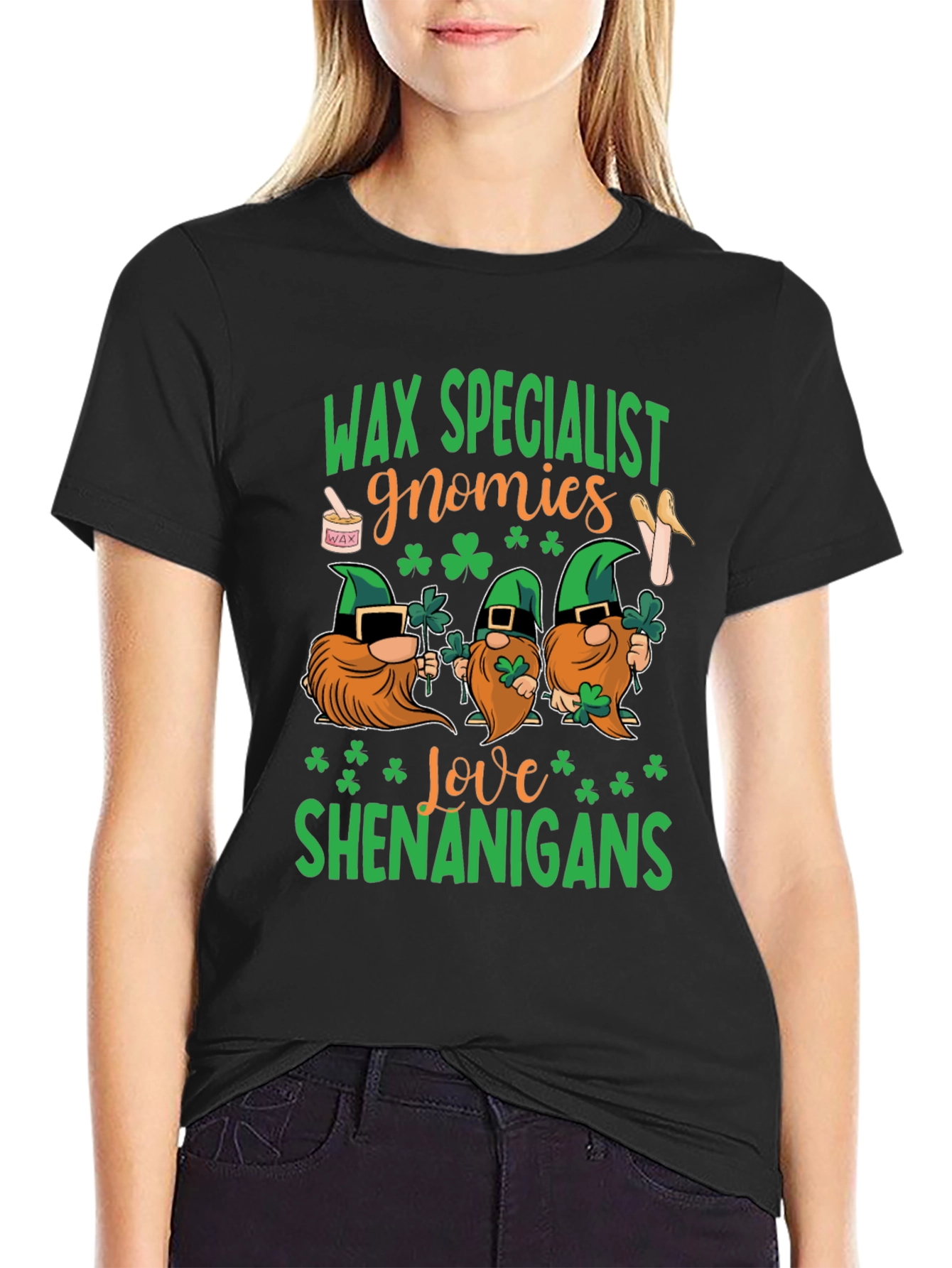 Wax Specialist Gnomies St. Patricks Day T-Shirt