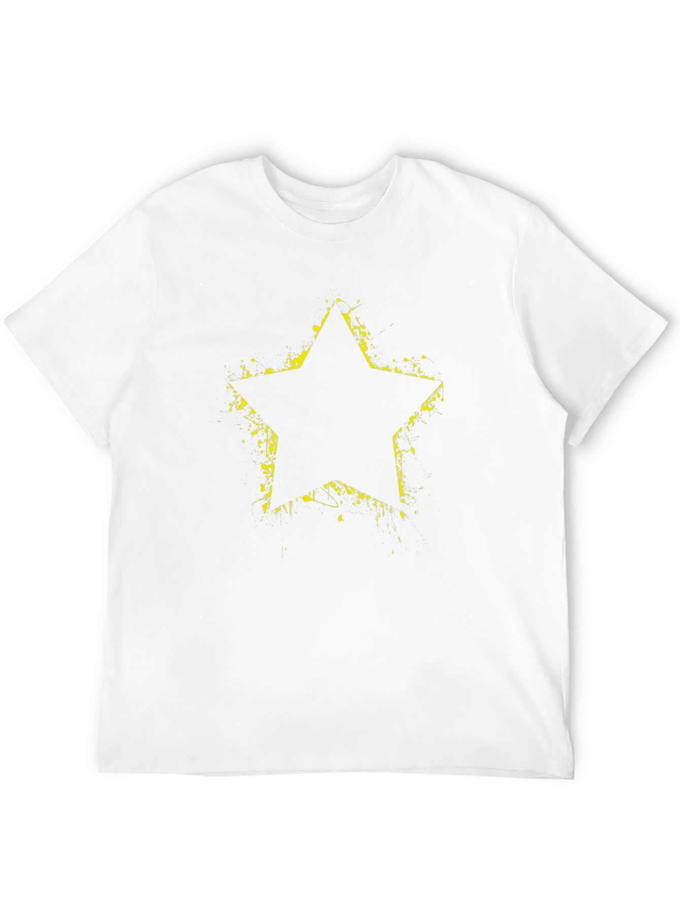 Black Star Graphic Tee - Casual Style