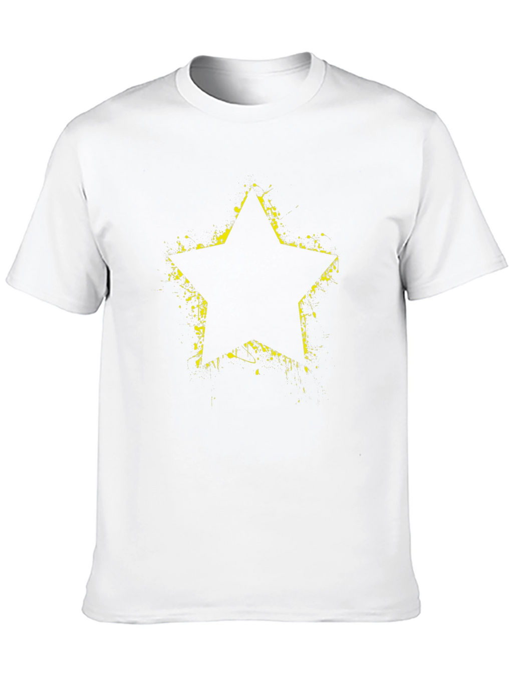 Black Star Graphic Tee - Casual Style