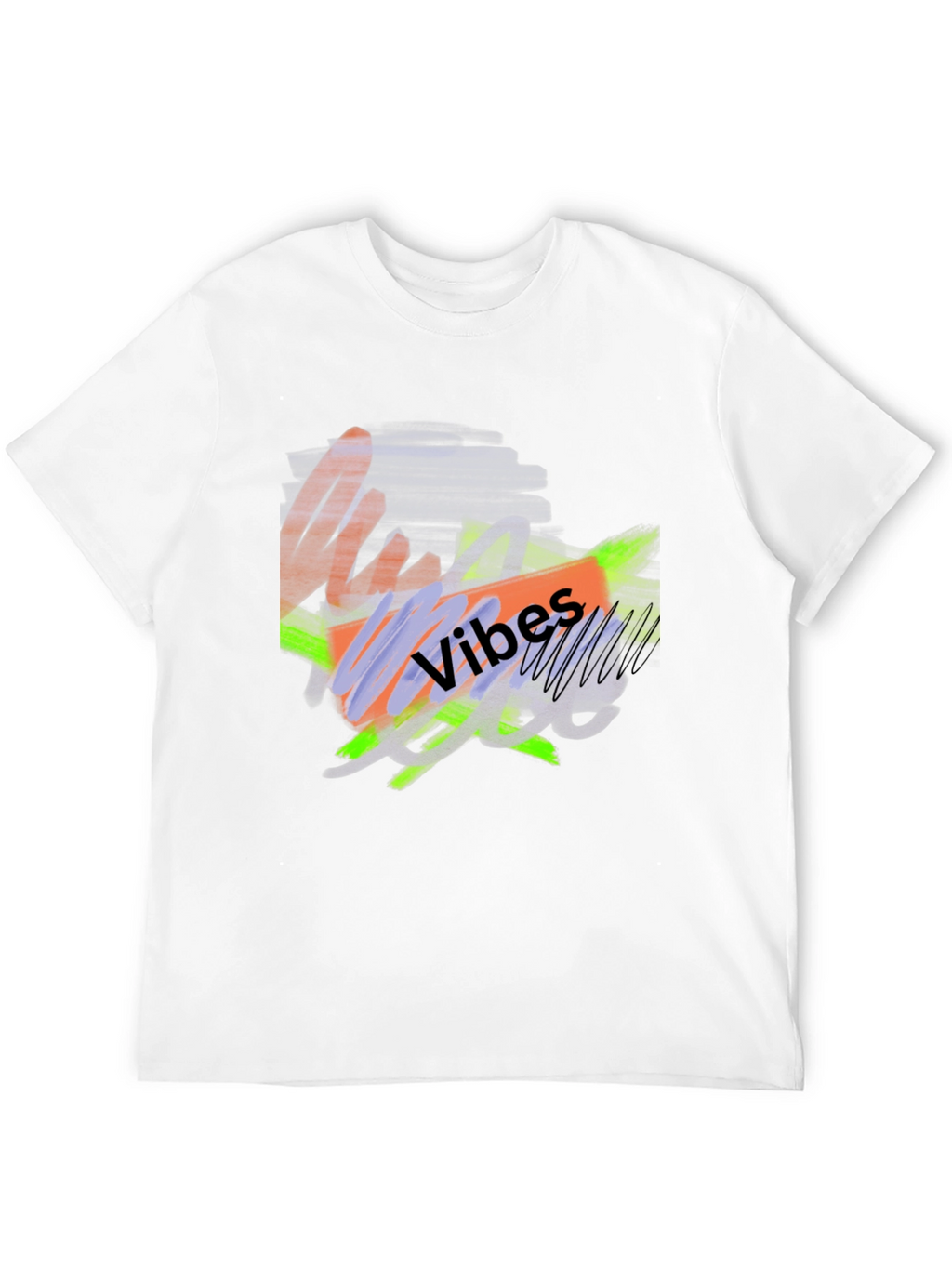 Abstract Vibes Graphic Tee - Modern Casual Style