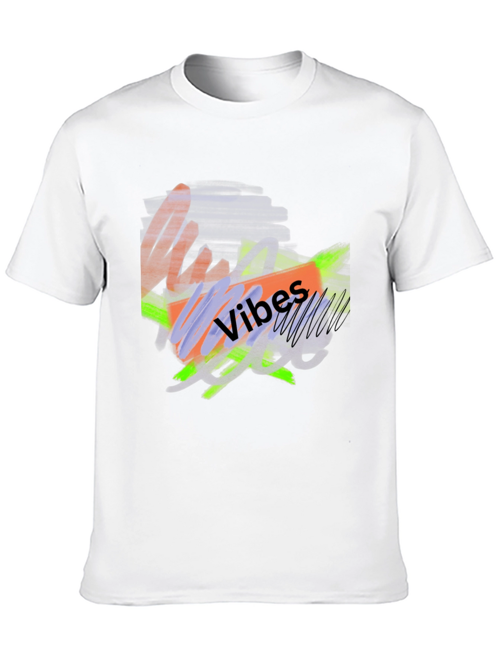 Abstract Vibes Graphic Tee - Modern Casual Style