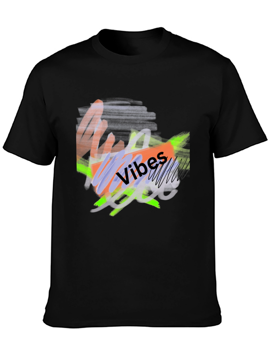 Abstract Vibes Graphic Tee - Modern Casual Style