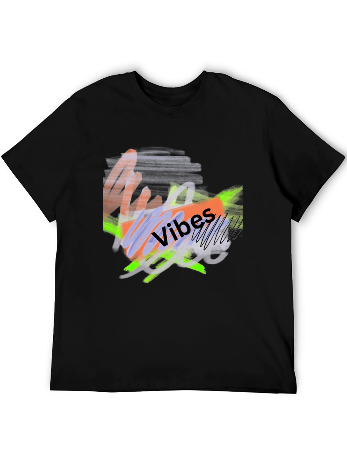 Abstract Vibes Graphic Tee - Modern Casual Style