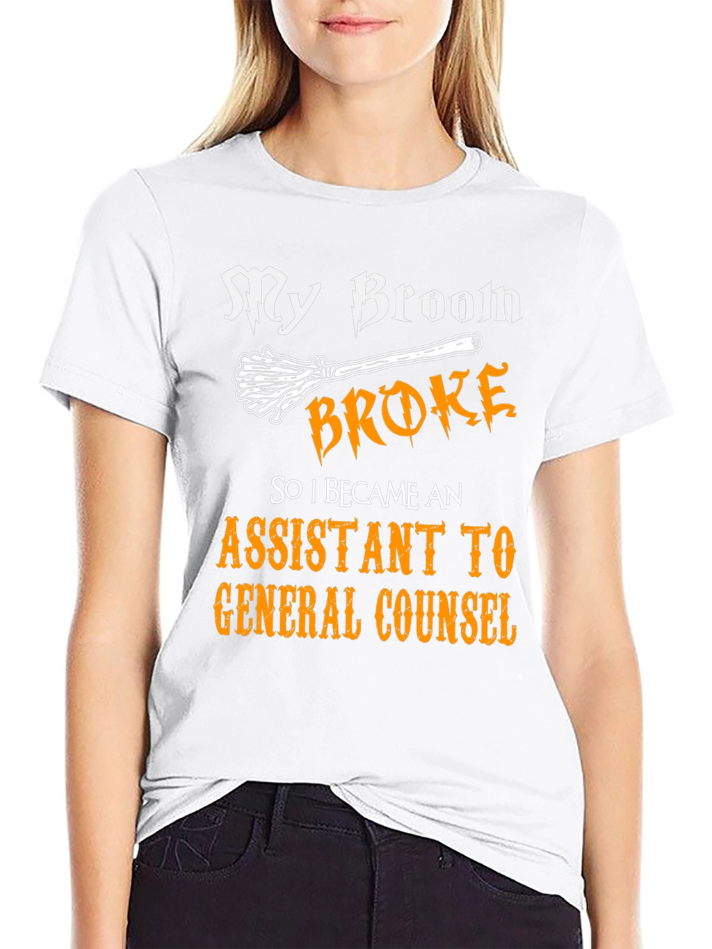 My Broom Broke Assistant to General Counsel T-Shirt