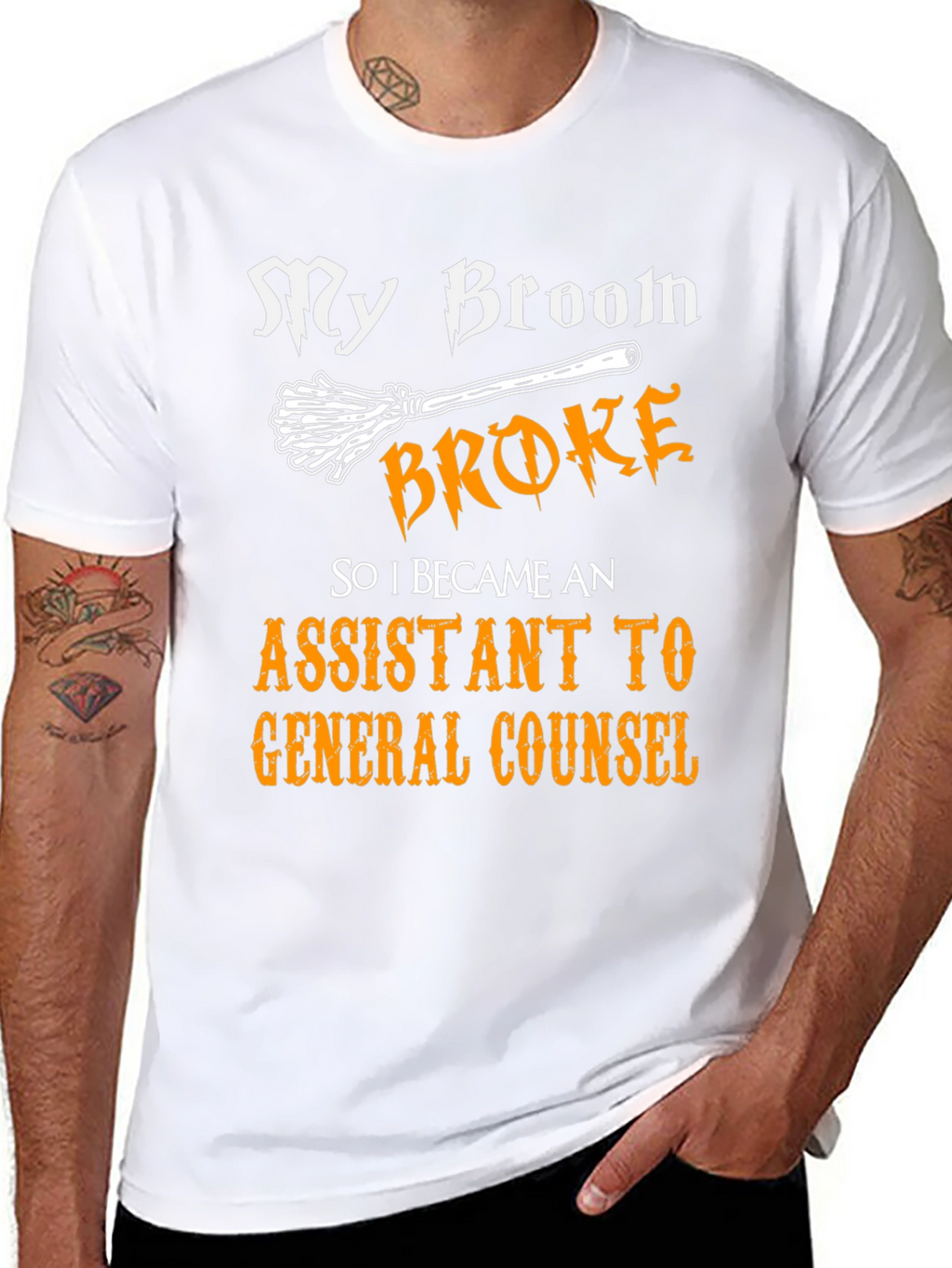 My Broom Broke Assistant to General Counsel T-Shirt