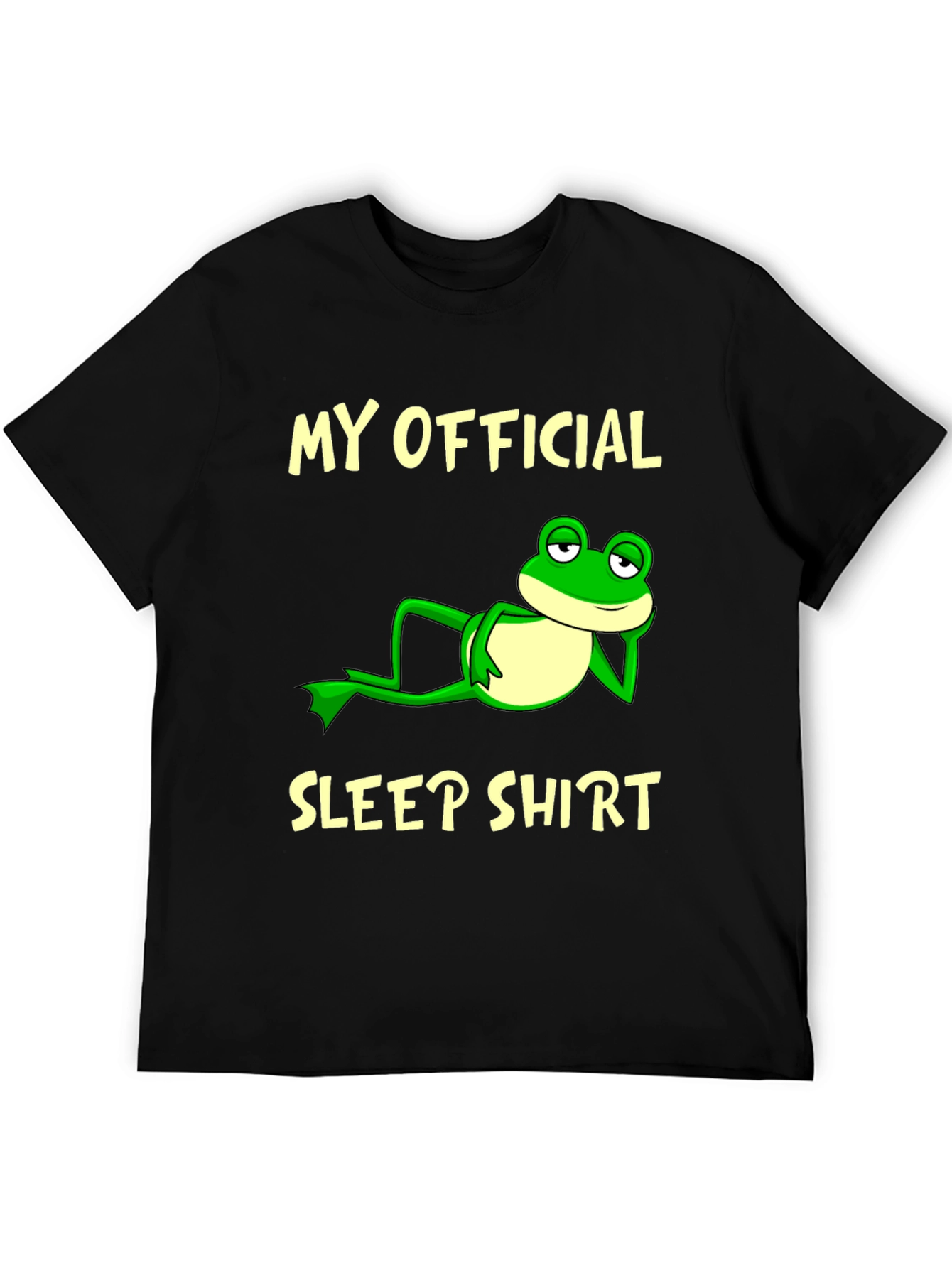 Funny Frog Sleep Shirt - Mens Graphic Tee
