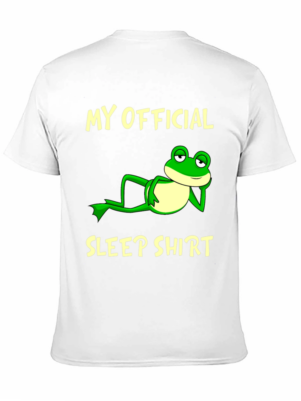Funny Frog Sleep Shirt - Mens Graphic Tee