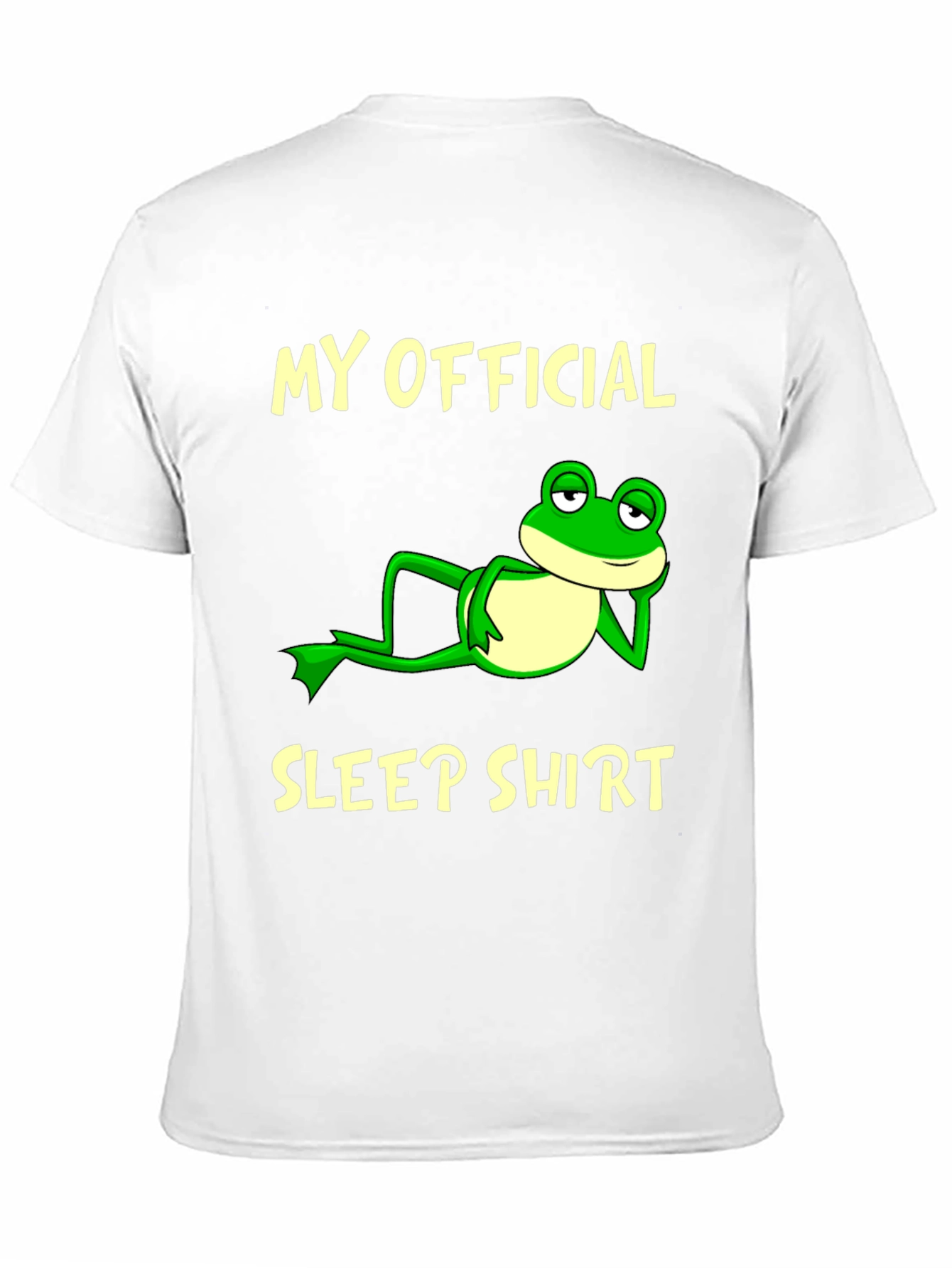 Funny Frog Sleep Shirt - Mens Graphic Tee