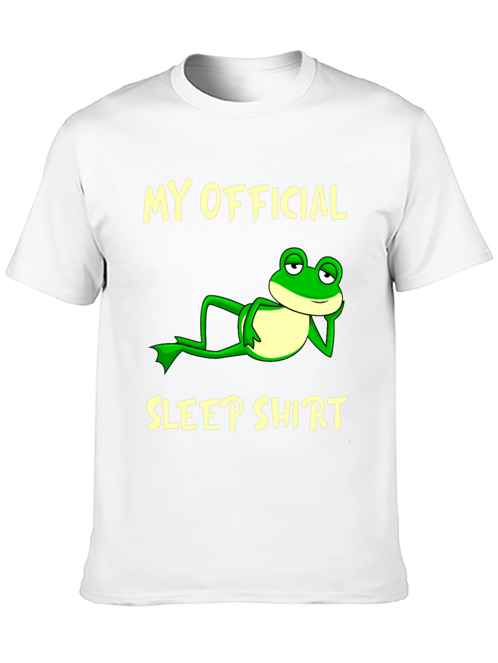 Funny Frog Sleep Shirt - Mens Graphic Tee