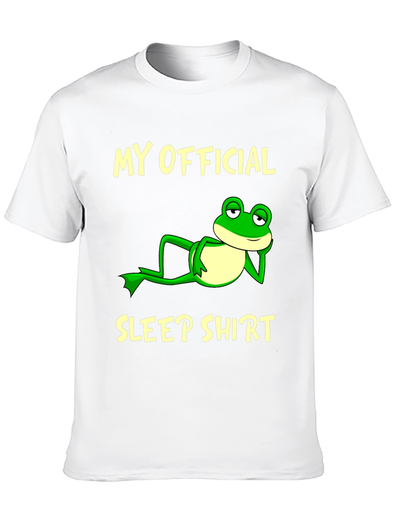 Funny Frog Sleep Shirt - Mens Graphic Tee