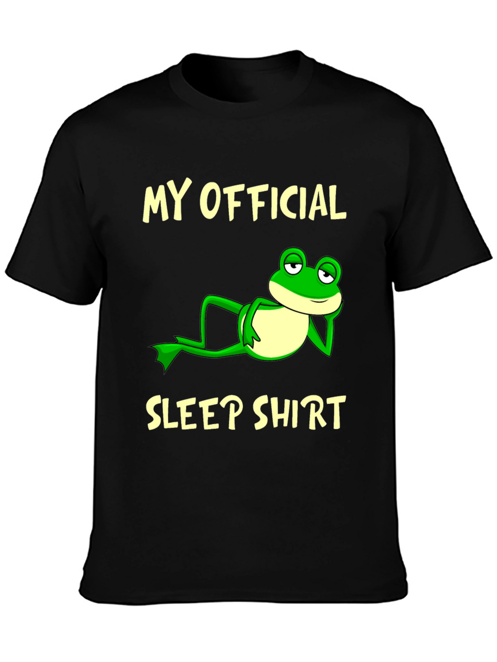 Funny Frog Sleep Shirt - Mens Graphic Tee
