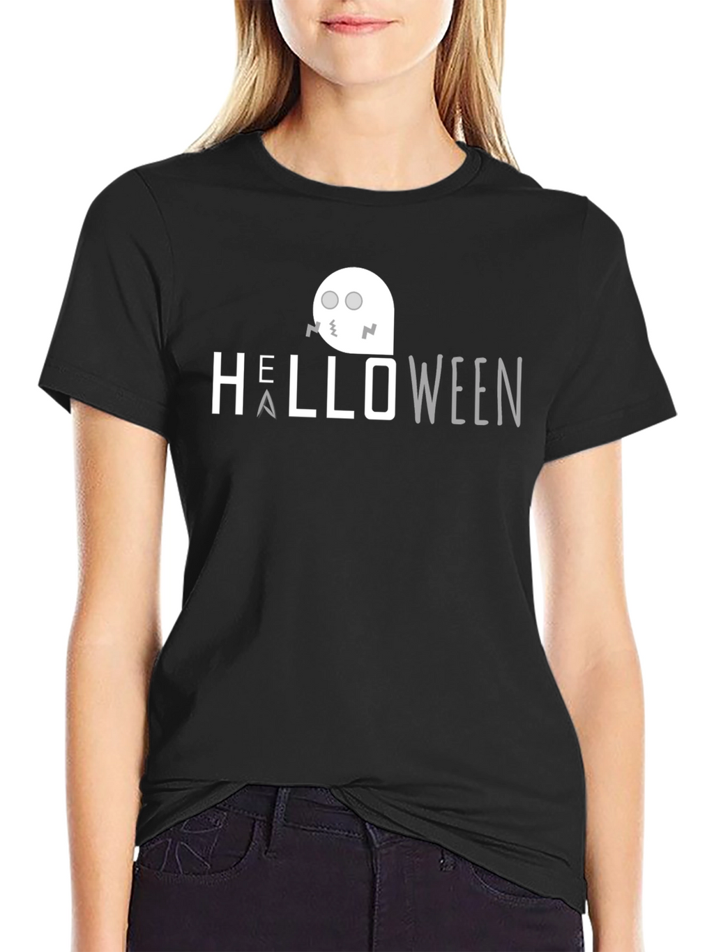 Halloween Ghost T-Shirt - Spooky Season Apparel