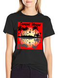 Sunset Hoops Graphic Tee - Tropical Vibes