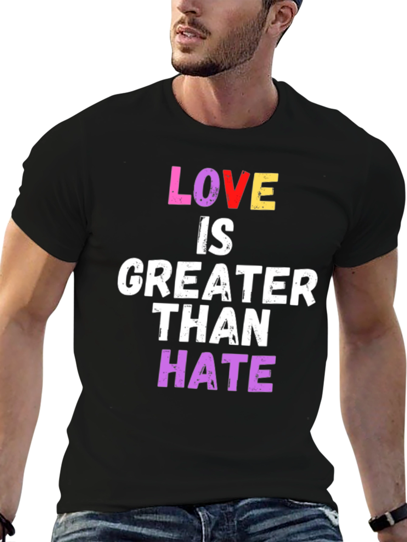 Love Is Greater Than Hate Graphic Tee