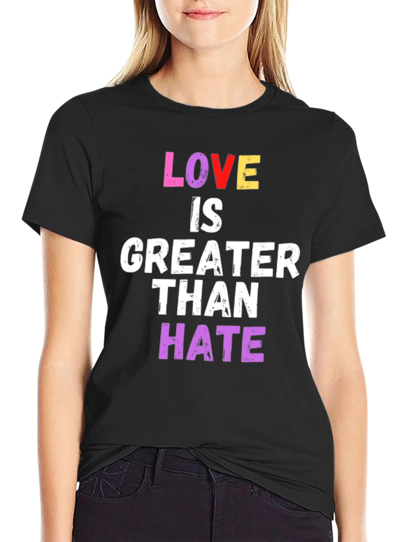 Love Is Greater Than Hate Graphic Tee