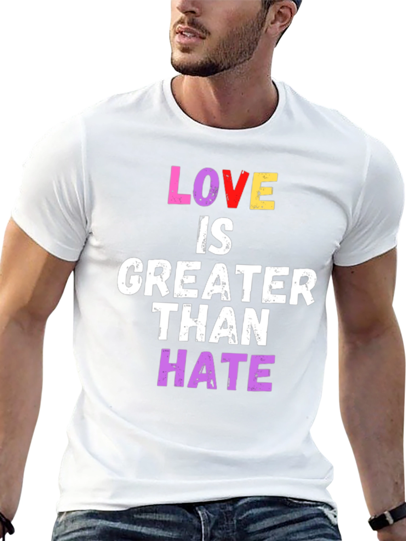 Love Is Greater Than Hate Graphic Tee