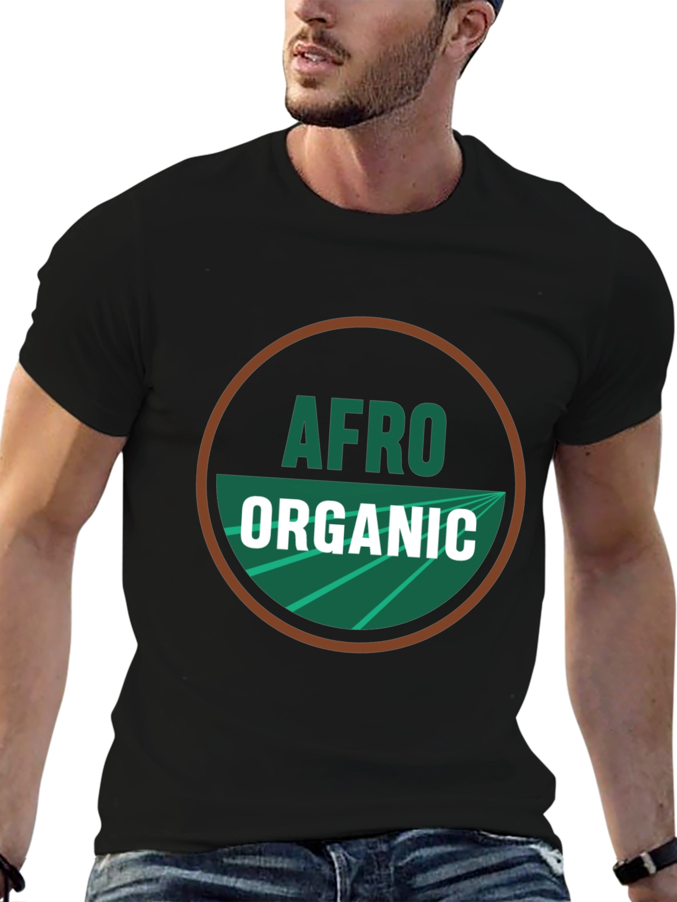 Afro Organic T-Shirt - Stylish & Sustainable
