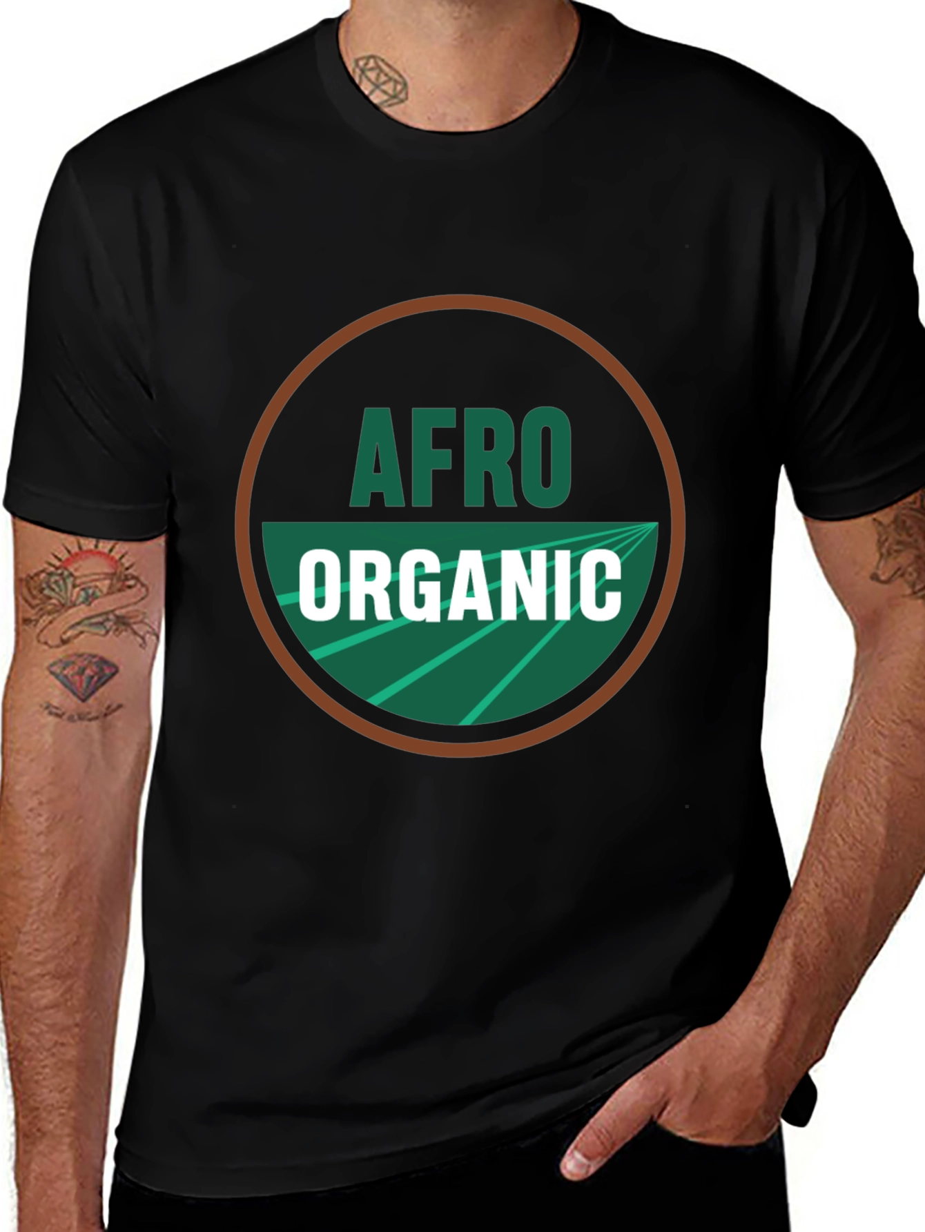 Afro Organic T-Shirt - Stylish & Sustainable
