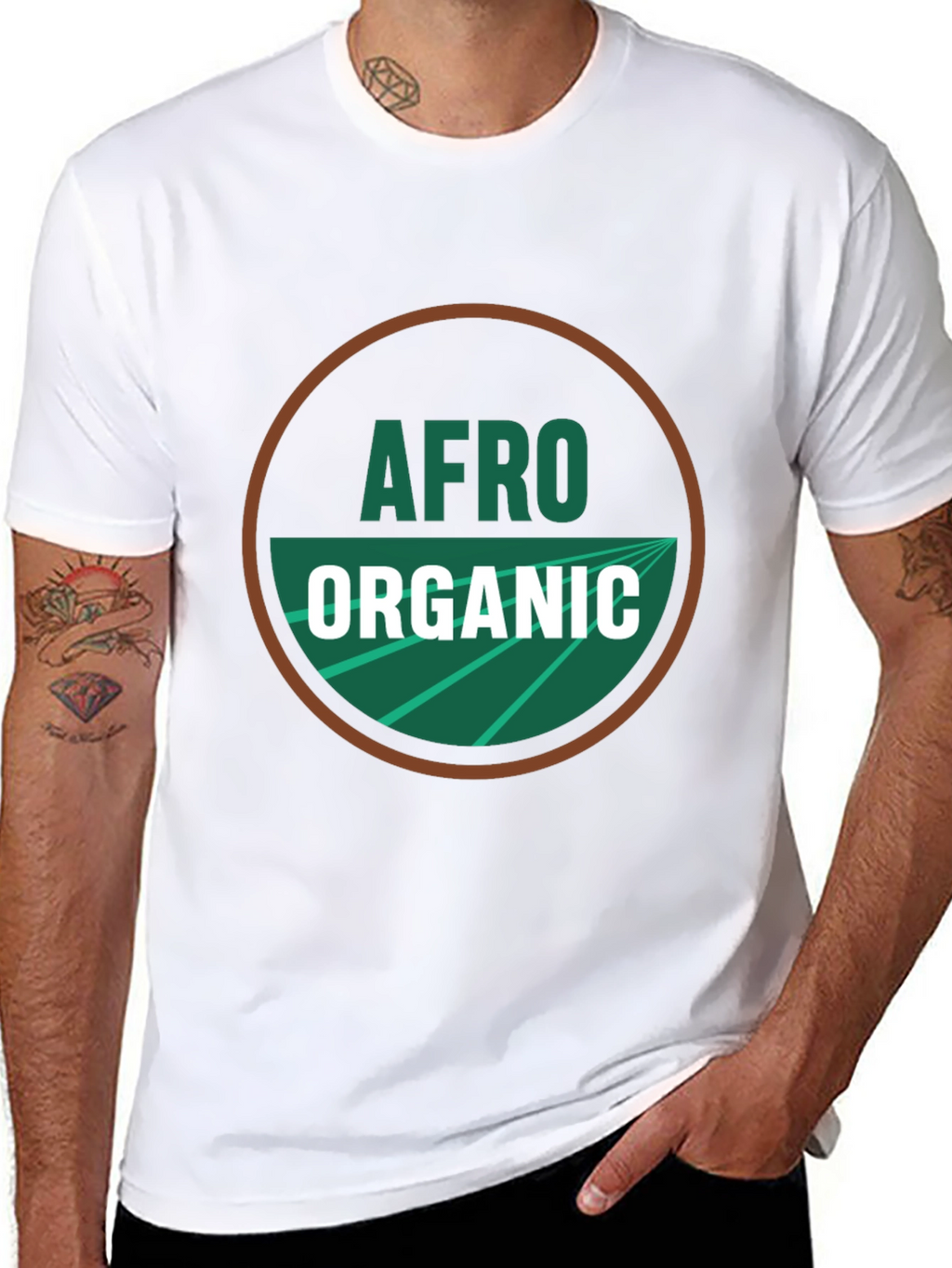 Afro Organic T-Shirt - Stylish & Sustainable