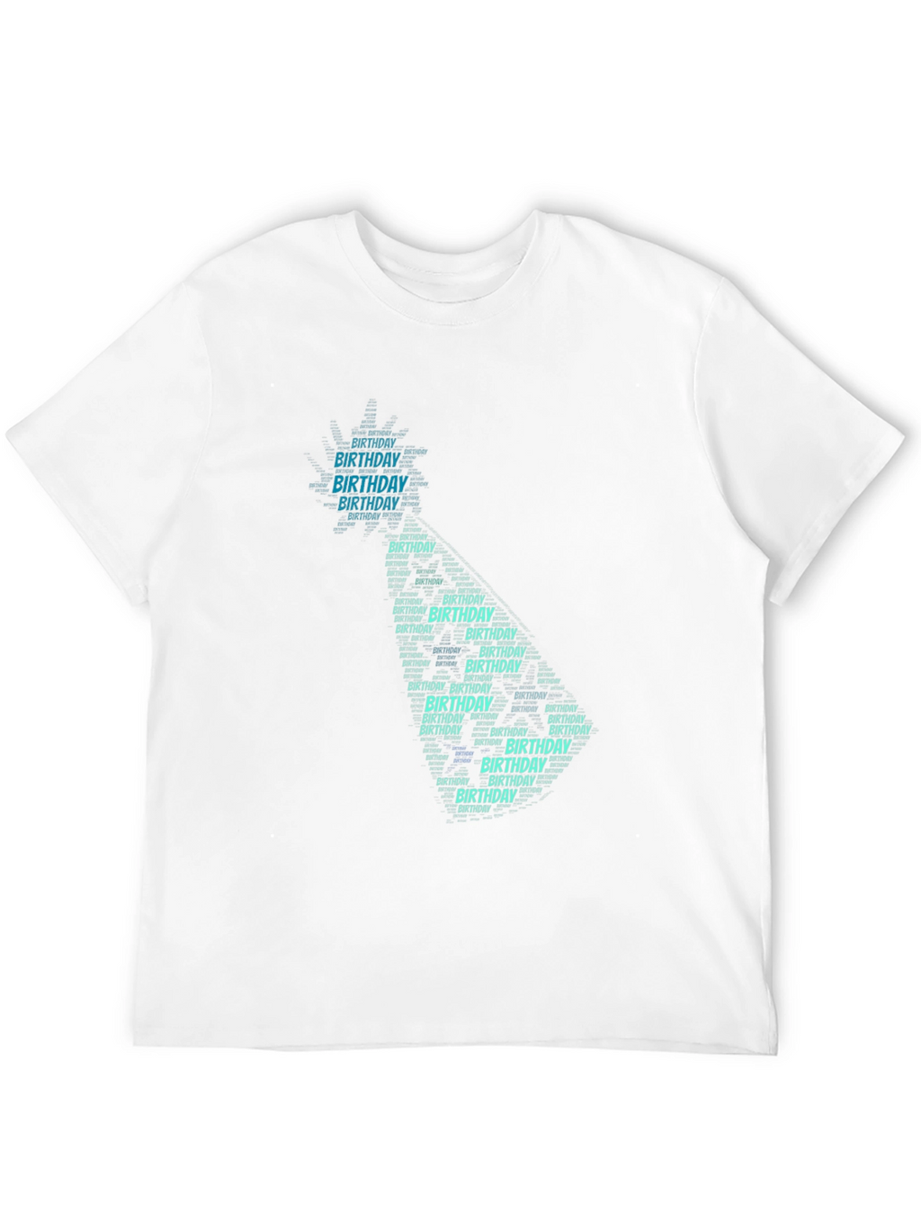 Birthday Word Art T-Shirt