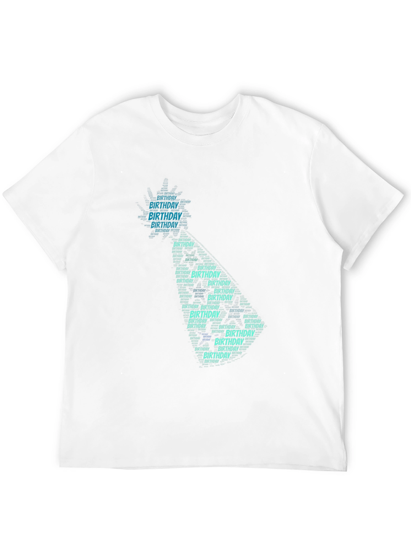 Birthday Word Art T-Shirt