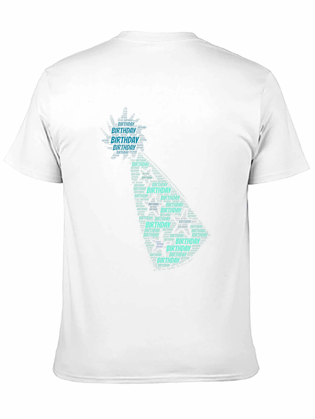 Birthday Word Art T-Shirt