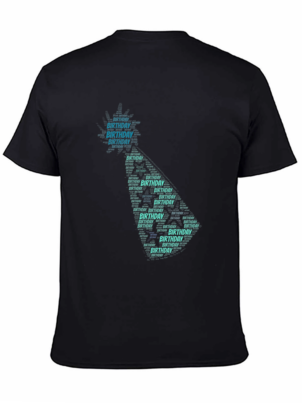 Birthday Word Art T-Shirt