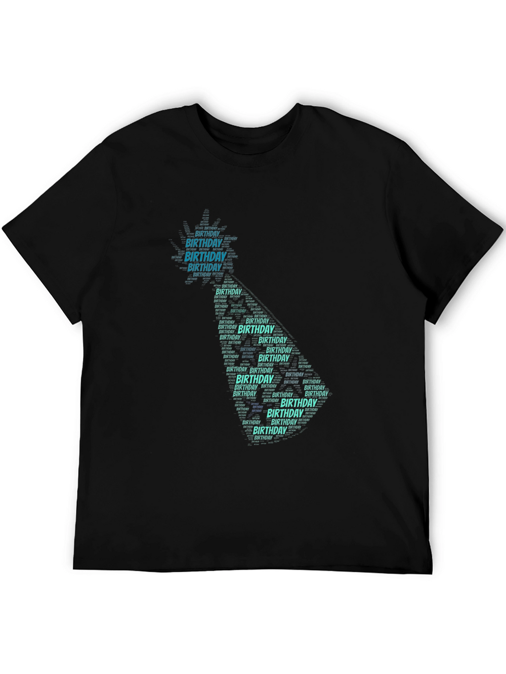 Birthday Word Art T-Shirt