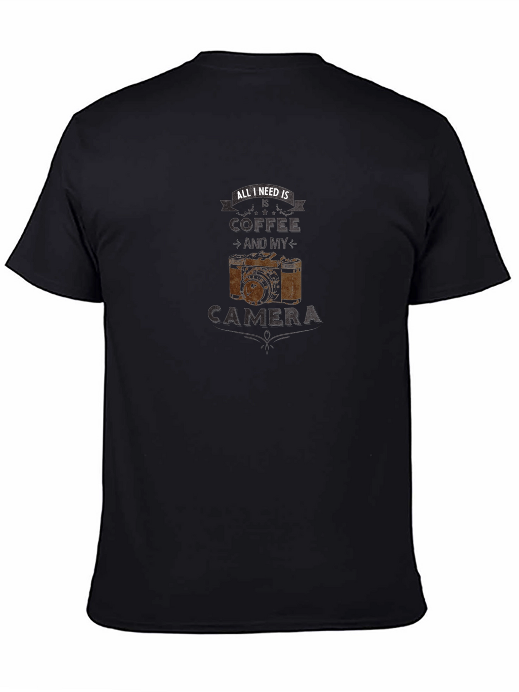 Coffee & Camera T-Shirt: Photographers Essential