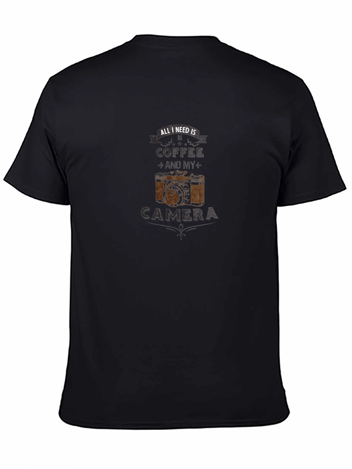 Coffee & Camera T-Shirt: Photographers Essential