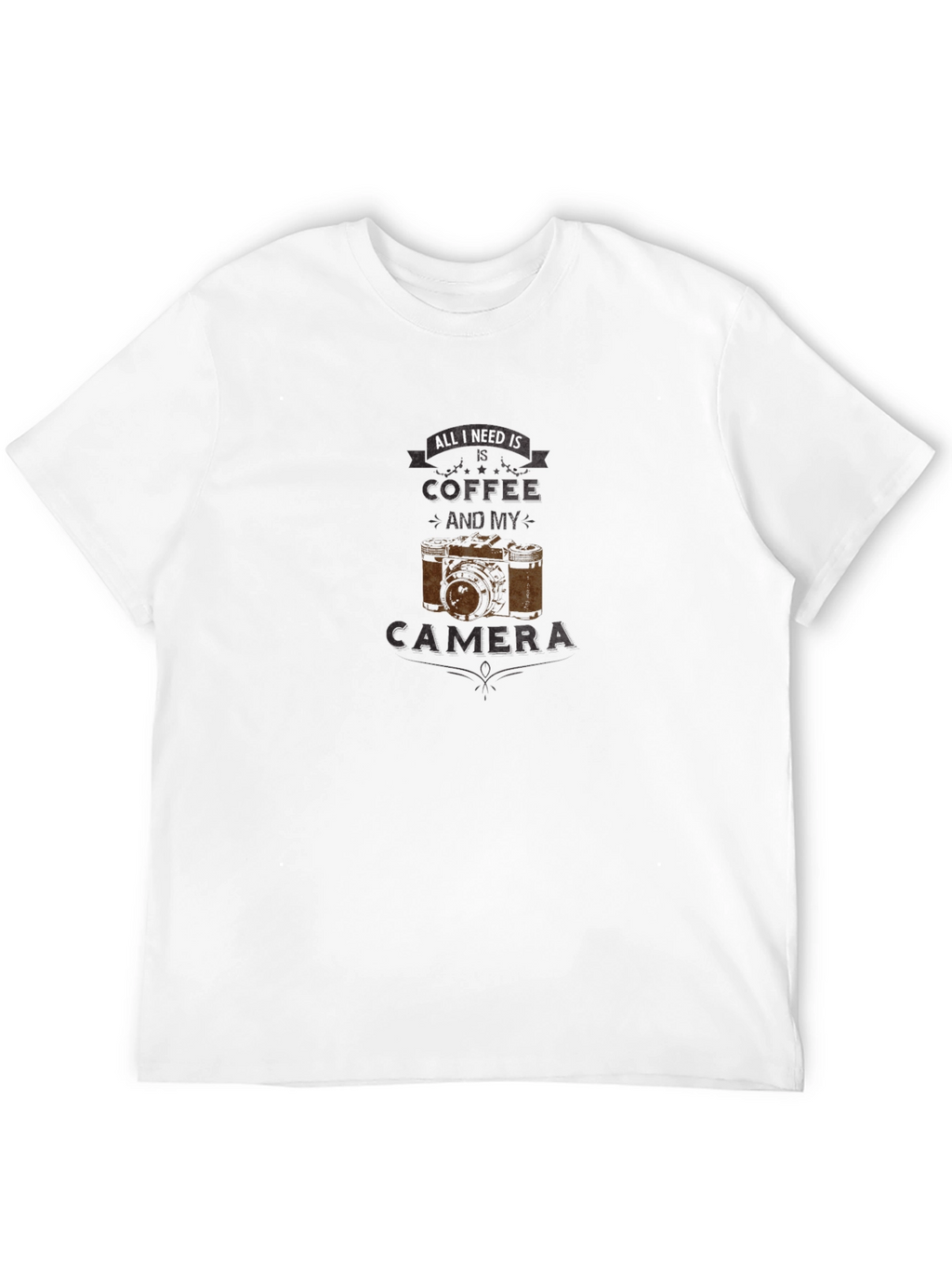 Coffee & Camera T-Shirt: Photographers Essential