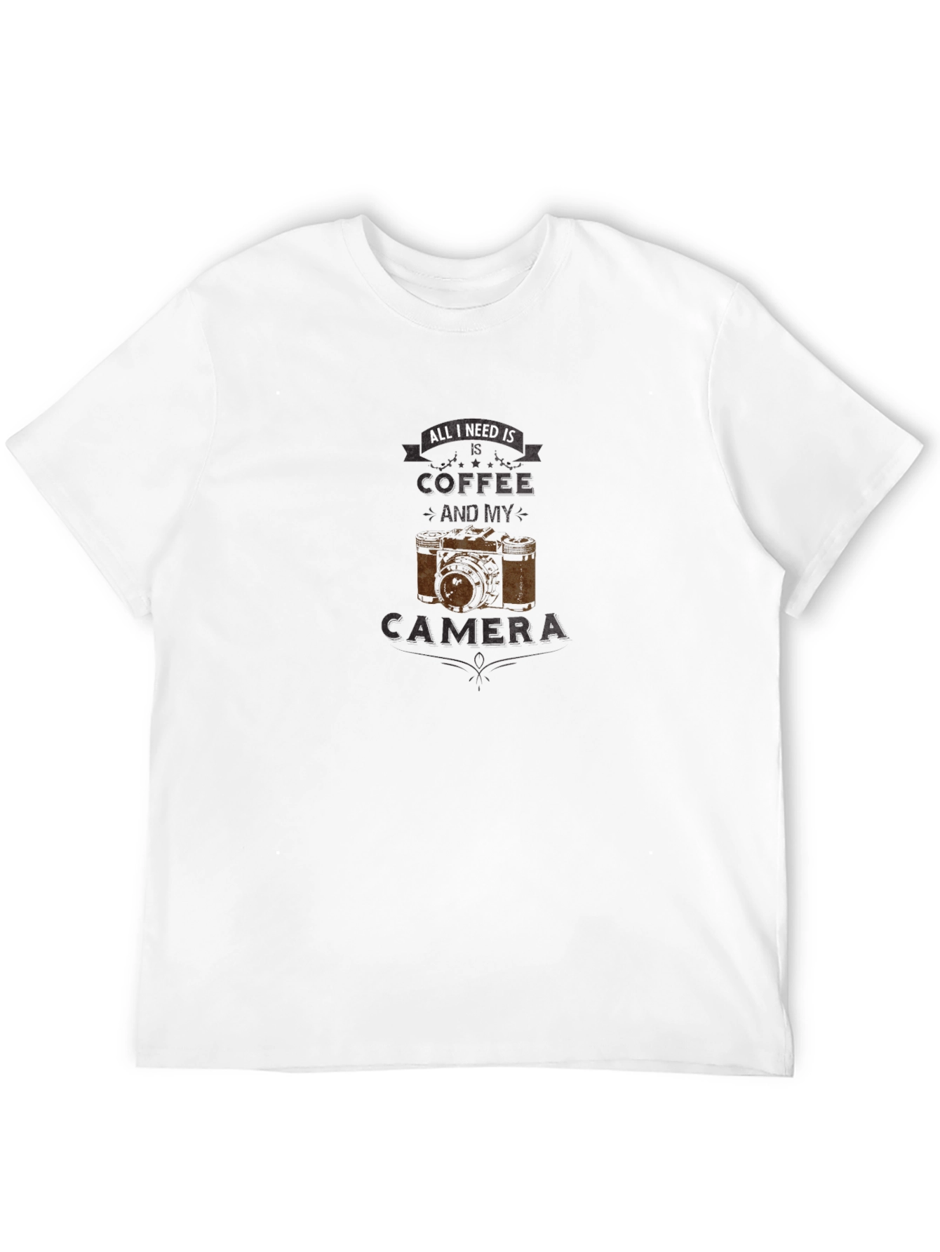 Coffee & Camera T-Shirt: Photographers Essential