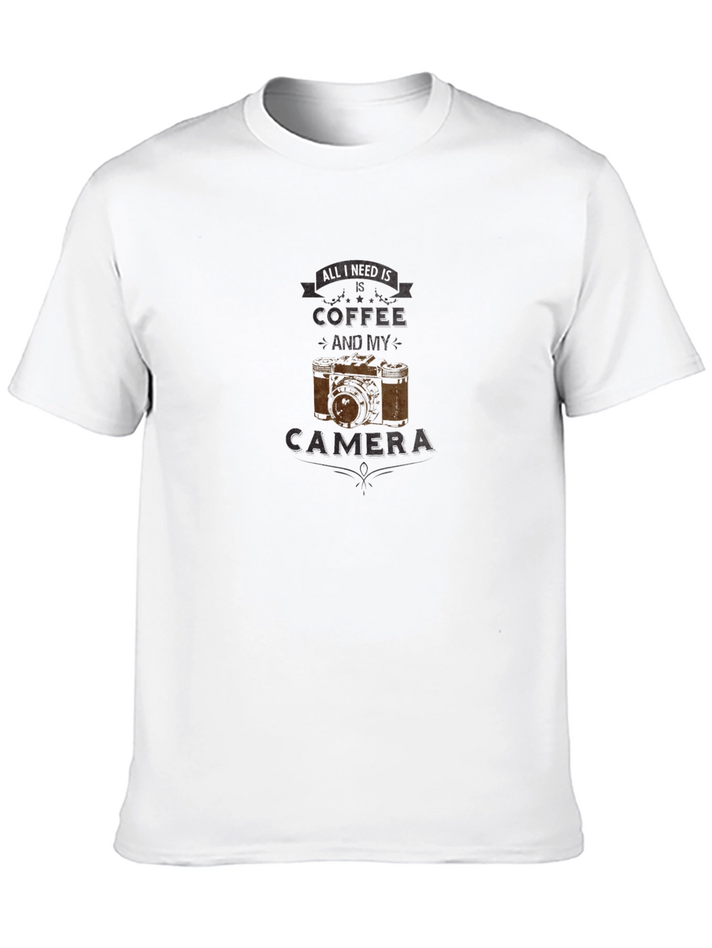 Coffee & Camera T-Shirt: Photographers Essential