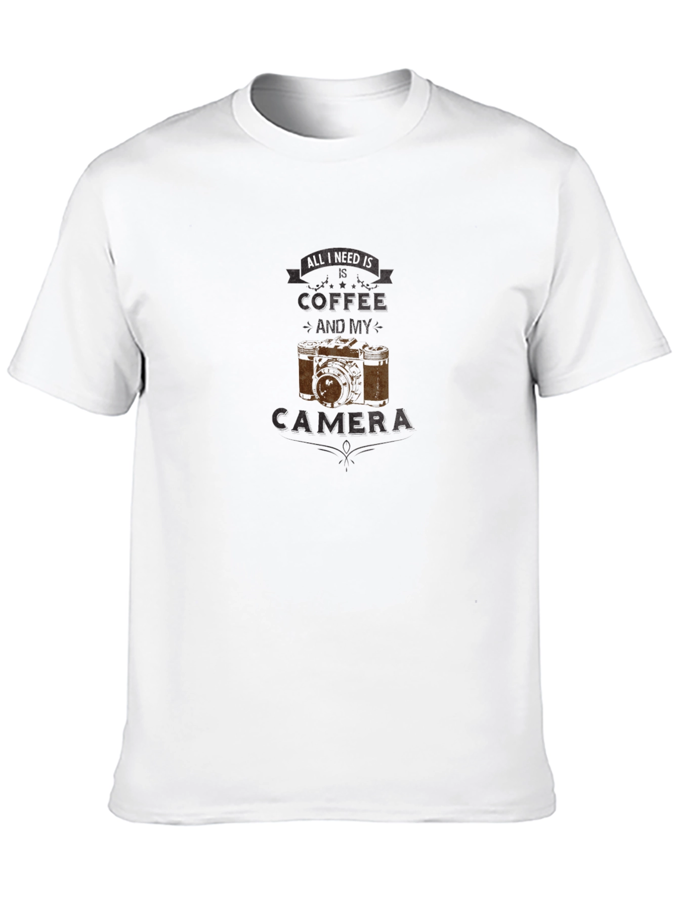 Coffee & Camera T-Shirt: Photographers Essential