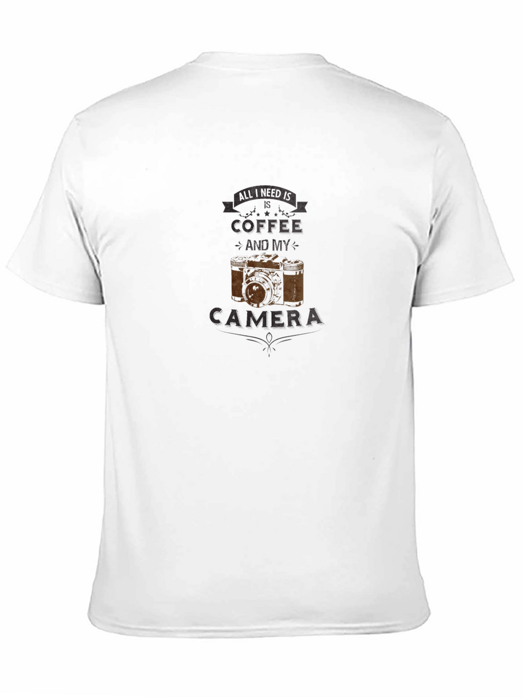 Coffee & Camera T-Shirt: Photographers Essential