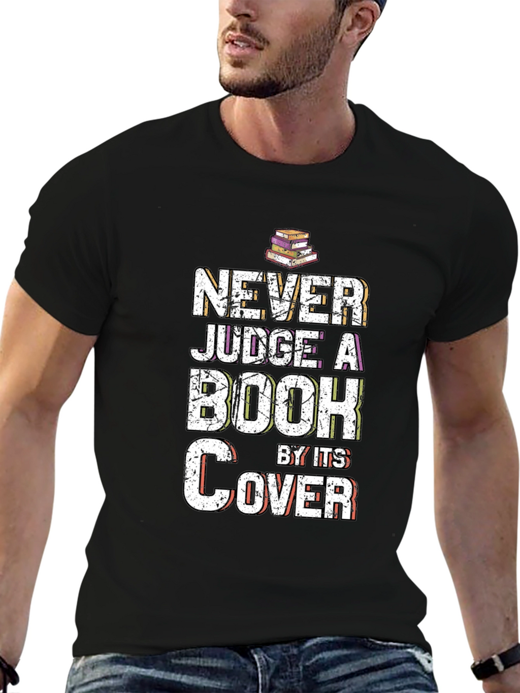Never Judge a Book by Its Cover T-Shirt