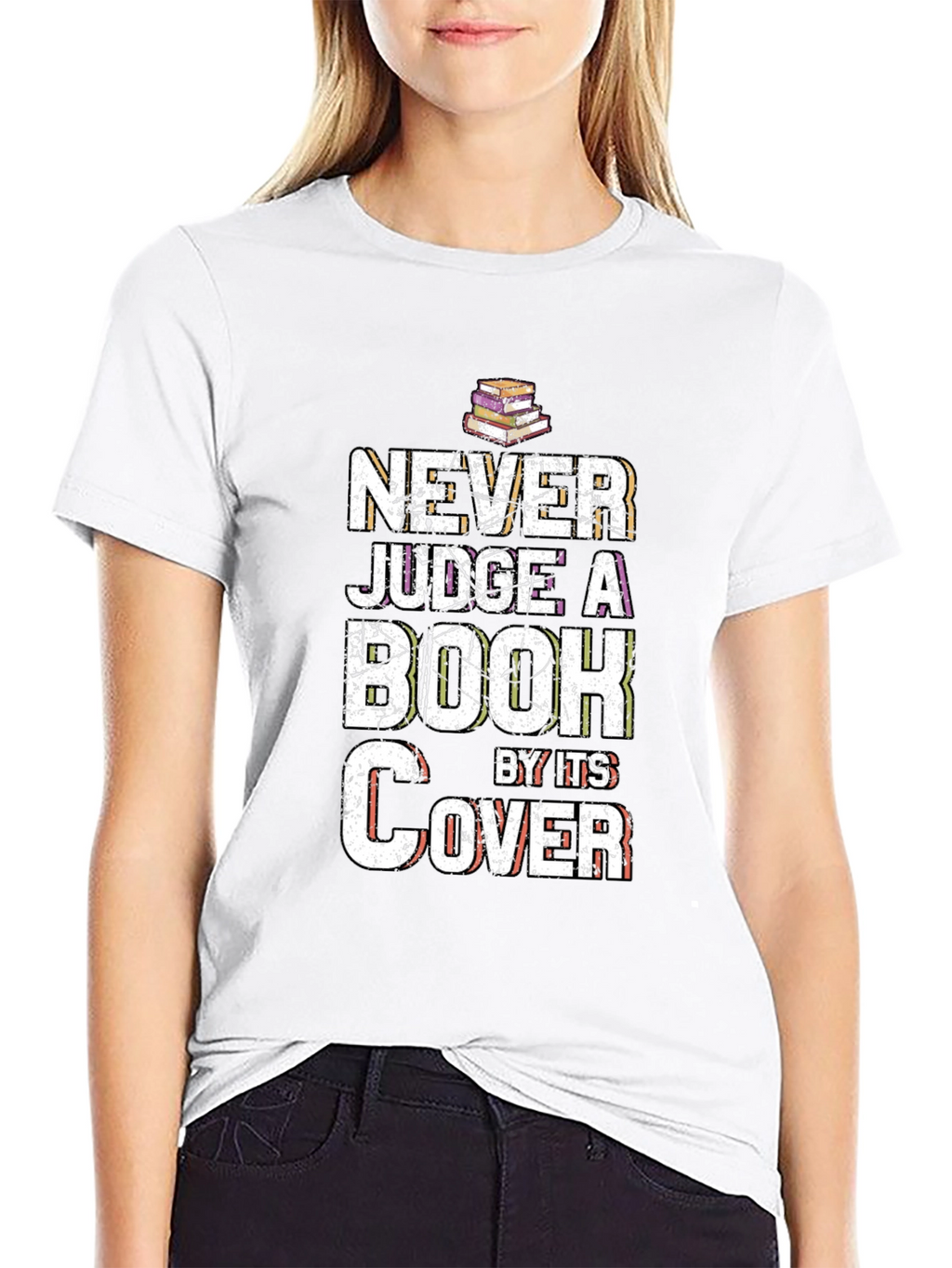 Never Judge a Book by Its Cover T-Shirt