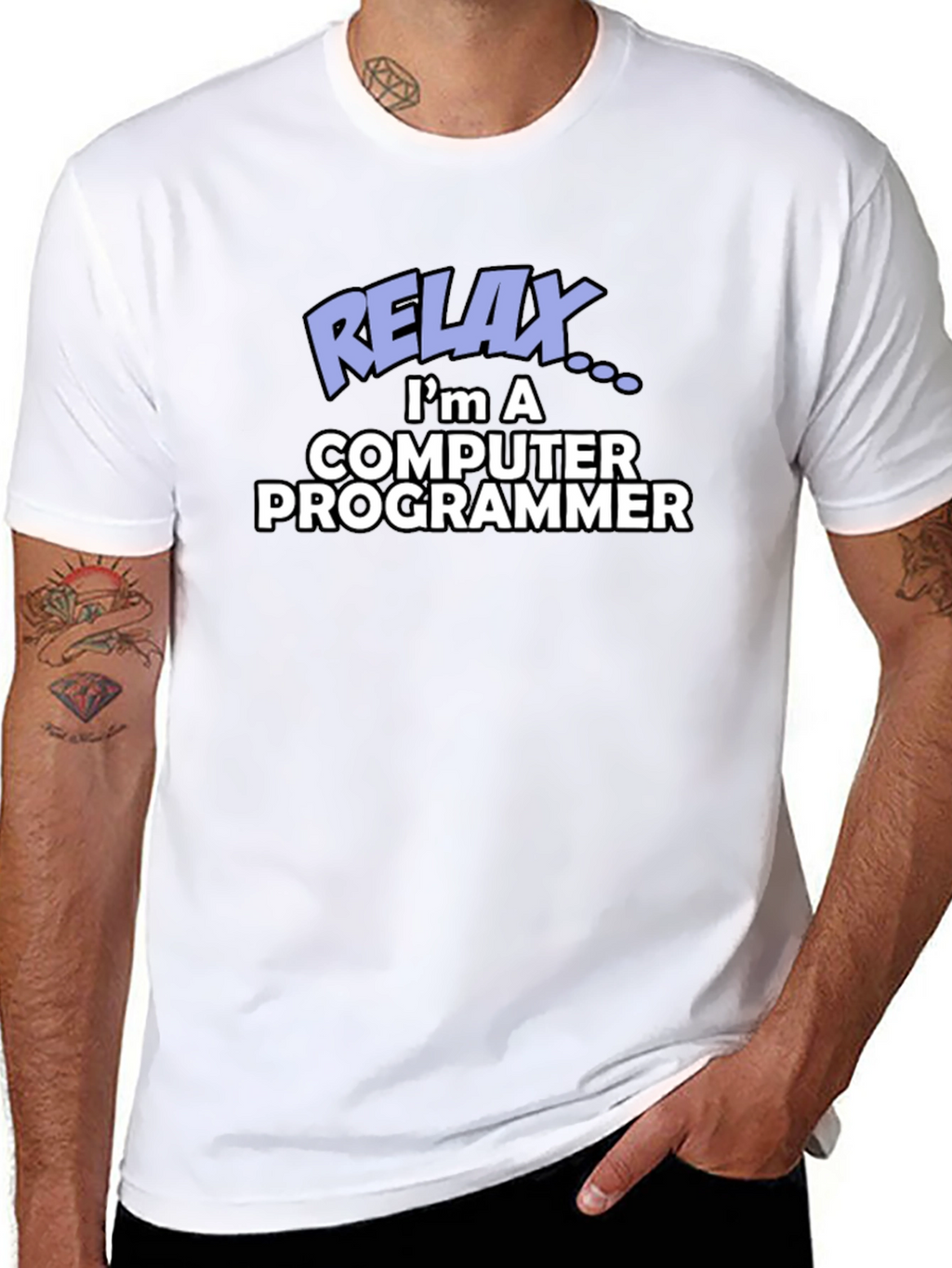 Relax Im a Computer Programmer Graphic Tee