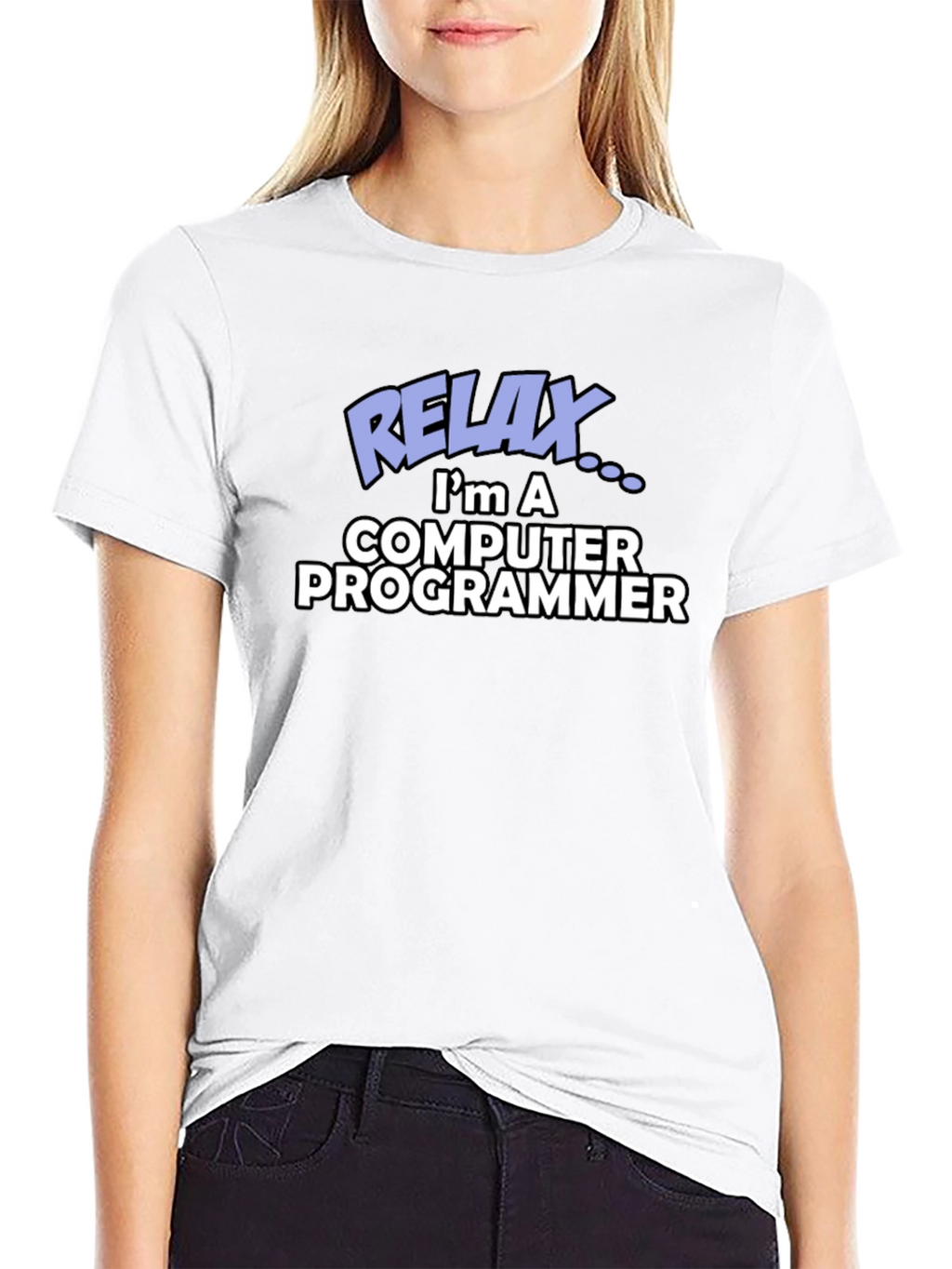 Relax Im a Computer Programmer Graphic Tee