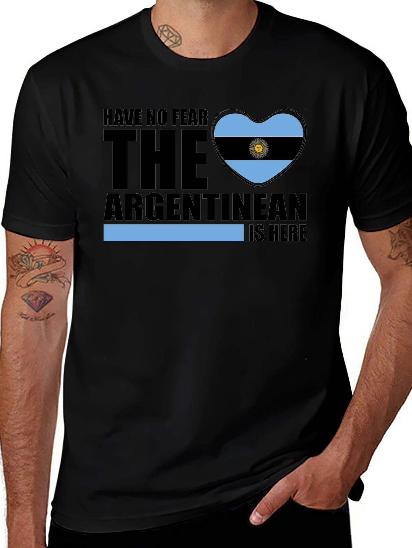 Argentine Pride Tee - Have No Fear The Argentinean Is Here!